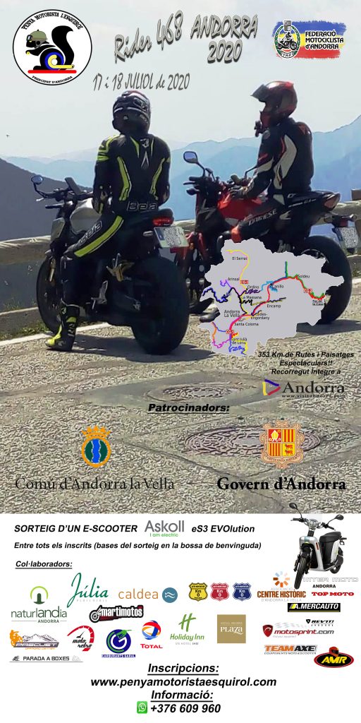 4a Edicio De La Rider 468 Penya Motorista L Esquirol Esports